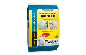 Argamassa para Bloco de Vidro Fermaglass 5kg  -  Quartzolit